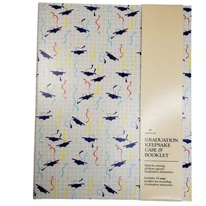 Vtg Hallmark Graduation Keepsake Case & Booklet